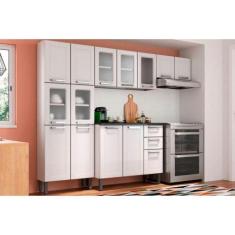 Cozinha Modulada Bertolini Múltipla 4 Peças Branco