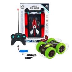 Carrinho de Controle Remoto Recarregável Manobras Radicais Gira 360 Co