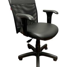 Cadeira para Escritório Star Executiva com Lâmina 110cm X 61cm X 49cm Preto