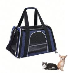 Bolsa Transporte Cao Cachorro Gato Pet Faixa Refletiva Animal de Estim