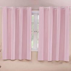 Cortina Blackout Corta Luz 2,80m x 1,60m - Paulo Cezar Enxovais, rosa
