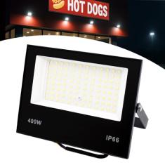 Refletor Led Holofote 400w Ip66 Bivolt Forte Luz Branco Frio