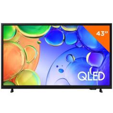 Smart TV Samsung 43 Polegadas QLED Full HD QN43Q5F - 2025