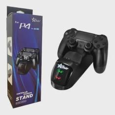 Suporte Carregador Base Para 2 Controles Ps4 - Feir Fr-1401