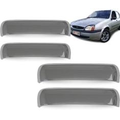 KIT APLIQUE CROMADO DA MAÇANETA FIESTA 4 PORTAS 96 A 01