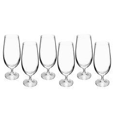 Jogo 06 taças para cerveja 380 ml gastro bohemia