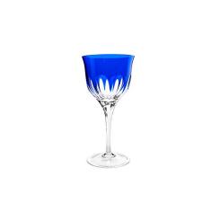 Taça para Licor Strauss Romano 045 Overlay Azul Escuro 60 ml - Cada