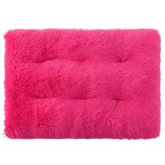 Tapete para caixa de cachorro, cama de cachorro para cães grandes, almofada de canil confortável e fofa antiderrapante para camas e móveis de cachorro, cama de cachorro acolchoada (Color : Rose, Siz