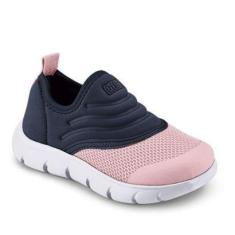 Tênis Infantil Bibi Energy Baby 2 Marinho Iogurte-Feminino