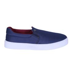 Tênis Trajado Boots Iate Slip On Casual Masculino-Masculino