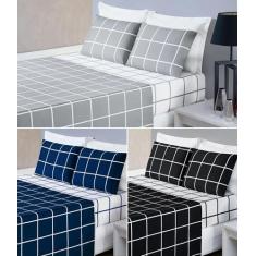 Lençol pra cama padrão 188 cm x 138 cm  jogo de cama micropercal  200 