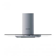 Coifa Vidro Plano Parede Brastemp 90 Cm - Bap90ar 220v