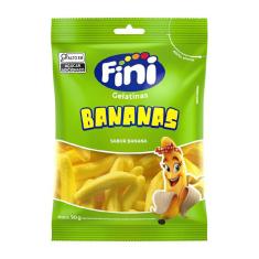 Bala de Gelatina Fini Bananas 90g