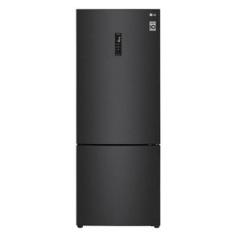 Geladeira Smart LG Frost Free Inverter 451L Inverse Cor Black Inox - GC-B569NQL2