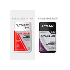 Suplemento Alimentar Vitasay 50+ A-Z Mulher 60 Comprimidos