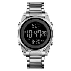 Relógio Masculino Skmei Digital 1611 Prata  masculino