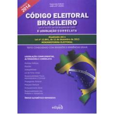 Livro - Código Eleitoral Brasileiro E Legislação Correlata