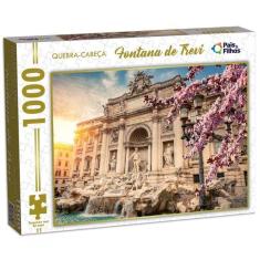 Quebra Cabeça Fontana De Trevi 1000 Peças Puzzle Premium