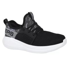 Tênis Skechers Go Run Fast Feminino - Preto e Branco