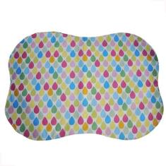 Tapete Apoio Comedouro Pet Cães E Gatos Água Ração - PB, Grande, Bolin