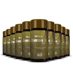 10x omega 3 plus epa+dha 60caps tr store, ômega 3