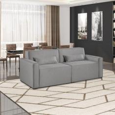 Sofá 2 Lugares 208cm Linho Lutz Yescasa