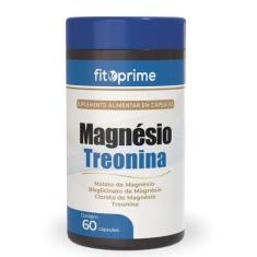 Magnésio Treonina com Blend de Magnésios e Treonina 500mg 60 Cápsulas 