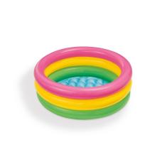 Piscina Inflável Infantil Intex Bebê Colorida PVC Sunset 34L