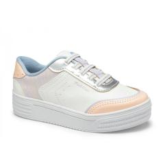 Tenis Infantil Menina Pink Cats V4141 - Branco-Feminino