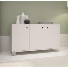 Buffet 3 Portas BHO 25 BRV Móveis Branco