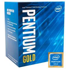 Processador Intel Pentium Gold G6400, 10ª Geração, Dual Core, 4.00GHz, LGA1200, 4MB - BX80701G6400
