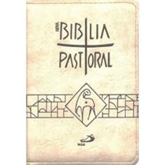 Nova Bíblia Pastoral - Média - Zíper Creme