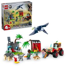 Conjunto de construção LEGO Jurassic World Baby Dinosaur Rescue Center