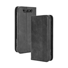 Capa para Blackview BV5500, capa flip carteira de couro para Blackview BV5500, capa magnética retrô para celular, capa carteira de telefone com compartimentos para cartão