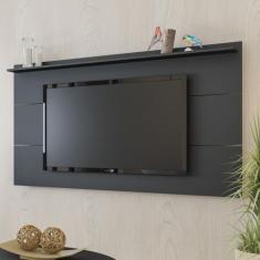 Painel para TV Até 60 Polegadas Slim Preto C/ Suporte para TV - Artely