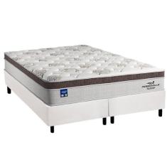 Cama Box King: Colchão Molas MasterPocket Ensacadas Plumatex Personall