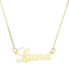 Colar personalizado com nome 