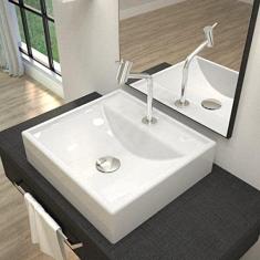 Kit Cuba Q39 com Torneira Pratika 1060 Metal e Válvula Click 1 Pol. 1/2 Compace Branca