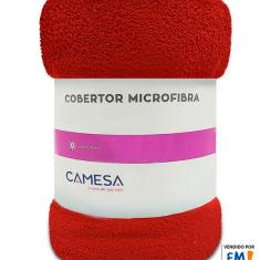 Manta Cobertor Casal 180x220cm Microfibra Soft Macia Camesa