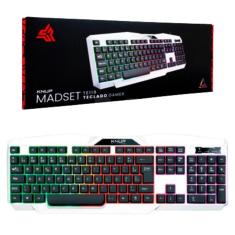 Teclado Knup Gamer Madset LED RGB