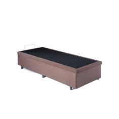 Base de Box Baú Solteiro 96x203x34cm em Suede - B&G