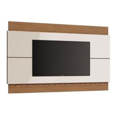 Painel para TV Classic 1.4 Off White com Freijó - Imcal Móveis