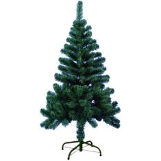 Arvore De Natal Verde Com 220 Galhos 1,20m de Metal ou de Plástico - F