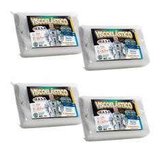 Kit 4 Travesseiros Nasa Cervical - MarcByan