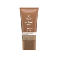 Protetor Solar Facial Episol Color FPS70 Tom 3 Médio com 40mL, 3 Médio