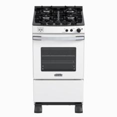 Fogao 4 Bocas Venax Gaudi Vetro Vitreo Branco Gas Glp, Branco, 110V