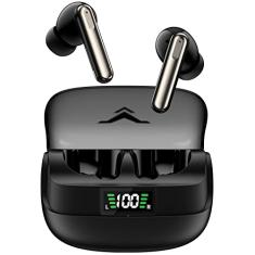 Fone de Ouvido Bluetooth 5.3 Cool5 TWS, Fone Sem Fio Hifi Estéreo com 4 Microfones ENC para Chamada, Modo Música e Jogo, Estojo de Carregamento da Mostrador Digital e 36H Tempo de Reprodução