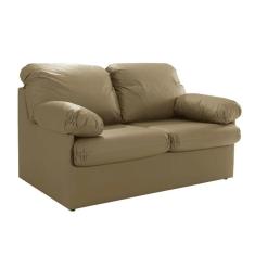 Sofá-cama 2 Lugares Mh-1496 Herval Colchão Casal Bege K
