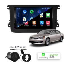 Multimídia MP10 CarPlay e Android Auto - Passat 2012 a 2016 - First Op