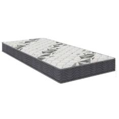 Colchão Solteiro Espuma Airtech 100 D33 88x188x18cm Ortobom Grafite Com Branco